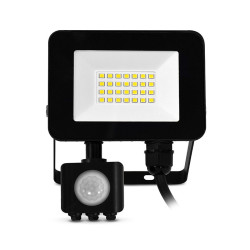PROJ LED 20W 4KK + DETEC IR - LUMOS SLIM II - LUMINAIRES EXTERIEURS 