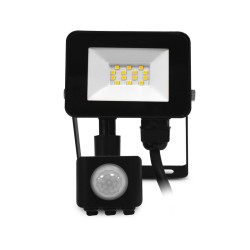 PROJ LED 10W 6KK + DETEC IR - LUMOS SLIM II - LUMINAIRES EXTERIEURS 