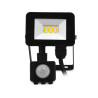 PROJ LED 10W 3KK + DETEC IR - LUMOS SLIM II - LUMINAIRES EXTERIEURS 