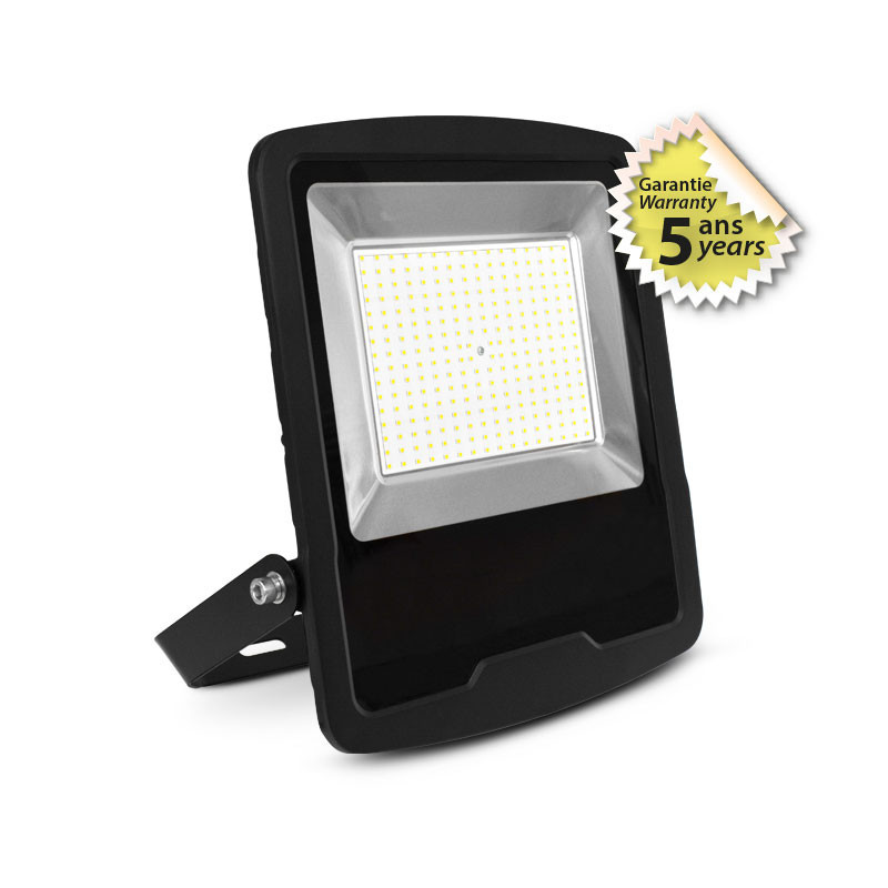 PROJECT LED 200W 4KK NOIR 5A - LUMOS II - LUMINAIRES EXTERIEURS 