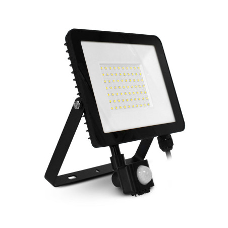 PROJECT LED 50W 6KK + DETEC - LUMOS SLIM II - LUMINAIRES EXTERIEURS 