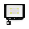 PROJECT LED 50W 6KK + DETEC - LUMOS SLIM II - LUMINAIRES EXTERIEURS 
