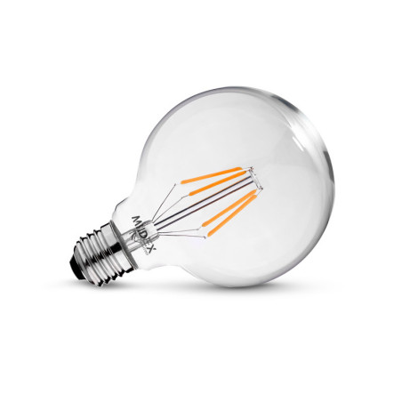 LED GLOBE E27 8W 4KK CLR DIM - AMPOULE - AMPOULES 
