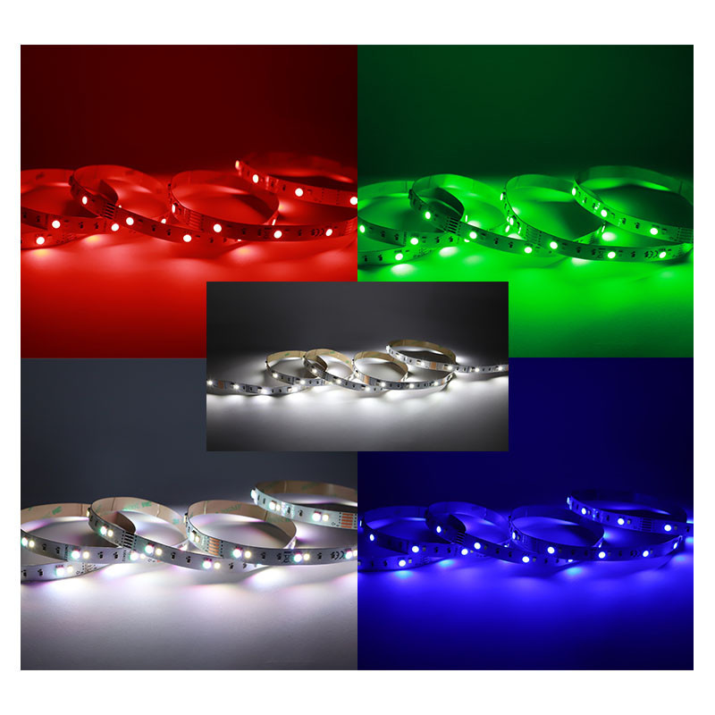BANDEAU RGB +BLC 9W/M IP20 24V - BANDEAU - LUMINAIRES INTERIEURS 