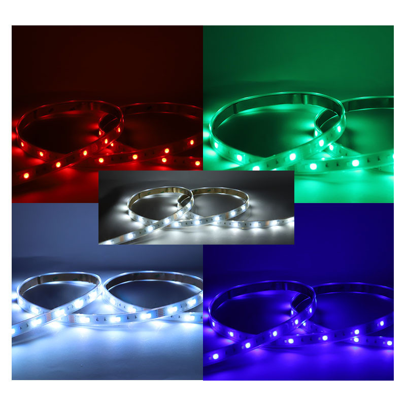 BANDEAU RGB+BLC 9W/M IP67 24V  - BANDEAU - LUMINAIRES INTERIEURS 