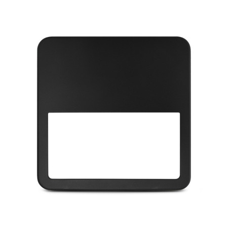 COLLERETTE ASYM NOIRE QUADRA - QUADRA - LUMINAIRES INTERIEURS 