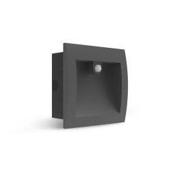 ENCASTRE MURAL 6W 140X140MM IR - ZEPHYR - LUMINAIRES EXTERIEURS 