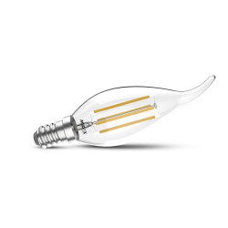 LED FIL COB COUP VENT E14 4KK - AMPOULE - AMPOULES 