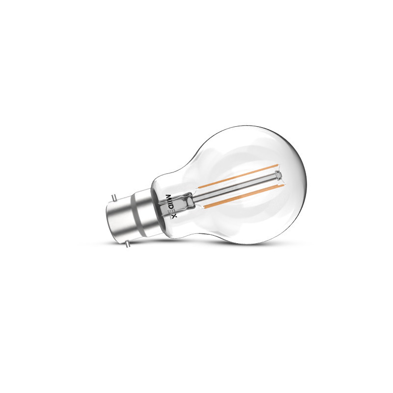 LED FIL COB BULB B22 8W 2700K  - AMPOULE - AMPOULES 