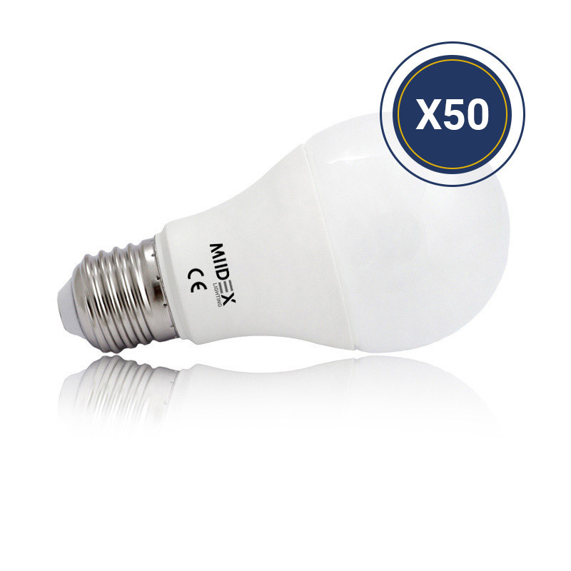 LED 8.5W E27 3KK PK 50 -  - AMPOULES 