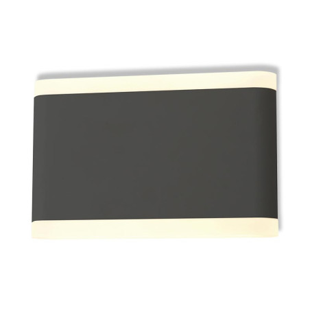 APP MUR 13W 175mm 4000 GRIS AN - CABERNET - LUMINAIRES EXTERIEURS 