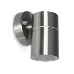 AP MUR 230V 1GU10 INX CYL 316L - CLAIRETTE D - LUMINAIRES EXTERIEURS 