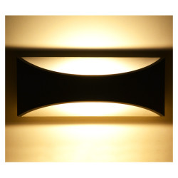 APP MURAL 12W 3000K BLANC IP - MERLOT - LUMINAIRES EXTERIEURS 