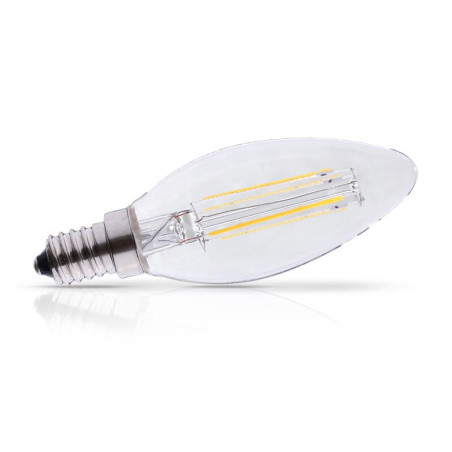 FIL FLA E14 4.5W 2700K CLR DIM - AMPOULE - AMPOULES 