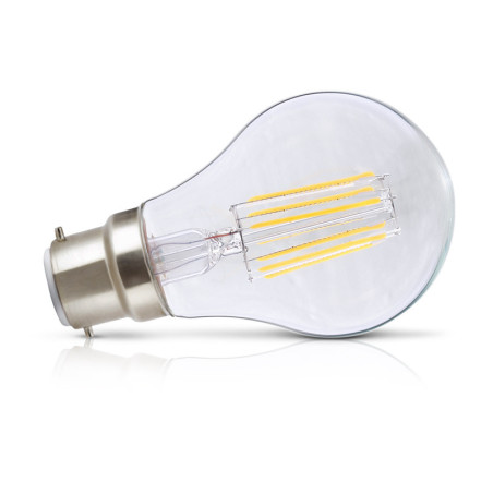 FIL BLB B22 8W 2700K CLR - AMPOULE - AMPOULES 