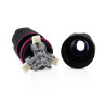 CON IP68 250V NOIR 3 FILS AUTO - CONNECTEURS - ACCESSOIRES 
