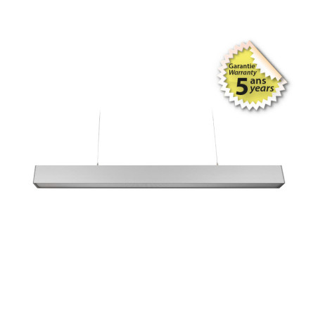 LINEAI 24W 600mm 4KK GRIS 5ANS - LINEO PRISMATIQUE - LUMINAIRES INTERIEURS 