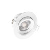 LED 6.5W SPOT PLAF 4000K - CARAT - LUMINAIRES INTERIEURS 