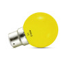LED 1 W BULB B22 JAUNE BX - AMPOULE - AMPOULES 