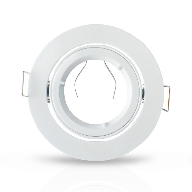 SUP SPOT ROND BLANC 1/4 TOUR - COLLERETTE 1/4 DE TOUR - ACCESSOIRES 