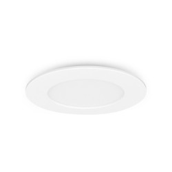 PLAF DIAM 128 6W 4000K PC BLC - SLIMY - LUMINAIRES INTERIEURS 