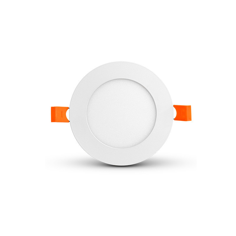 PLAF DIAM 120 6W 3000K ALU BLC - SLIMY - LUMINAIRES INTERIEURS 