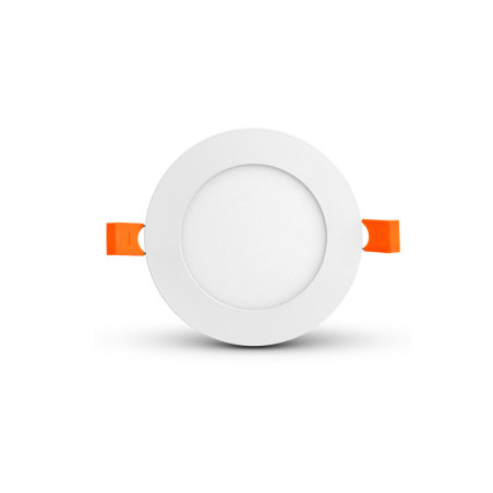 PLAF DIAM 120 6W 3000K ALU BLC - SLIMY - LUMINAIRES INTERIEURS 