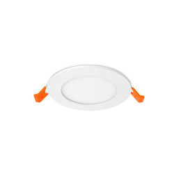 PLAF DIAM 120 6W 3000K ALU BLC - SLIMY - LUMINAIRES INTERIEURS 