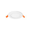 PLAF DIAM 120 6W 3000K ALU BLC - SLIMY - LUMINAIRES INTERIEURS 