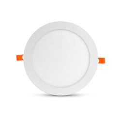 PLAF D225 18W 3000K ALU BLC - SLIMY - LUMINAIRES INTERIEURS 