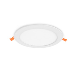 PLAF D225 18W4000K ALU BLC - SLIMY - LUMINAIRES INTERIEURS 