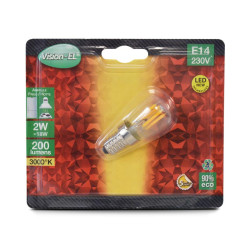 LED FRIGO E14 2W FIL 3000K  - AMPOULE - AMPOULES 