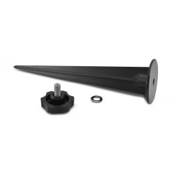 PROJ PIQ FIX ALU NOIR PK - LUMOS ACCESS - LUMINAIRES EXTERIEURS 