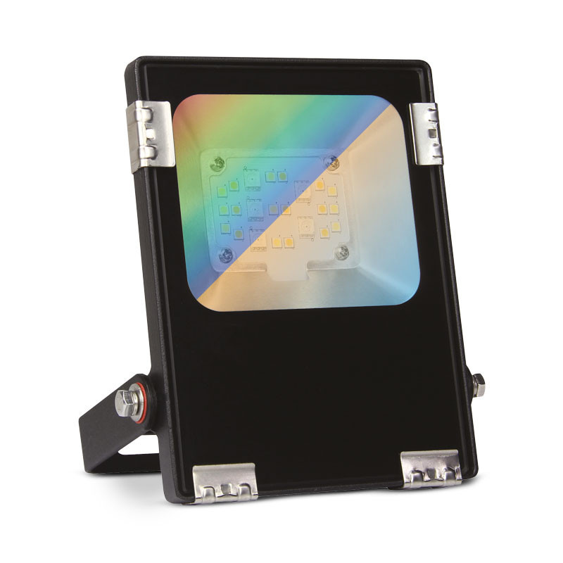 PROJ 10W RGB + BLANC NOIR RF - ARCHEO RGB - LUMINAIRES EXTERIEURS 