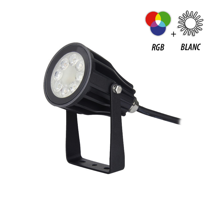 PROJECT LED 230V 6W RGB + BL - TOURNESOL RGB - LUMINAIRES EXTERIEURS 