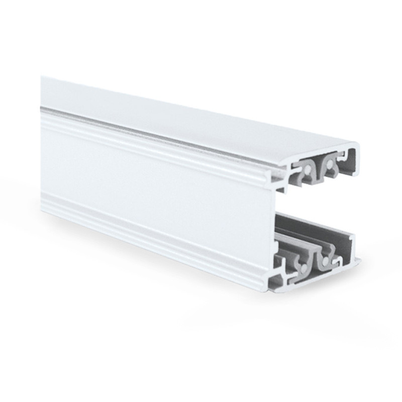 RAIL TRIPH ALU BLANC  3 M (10) - RAIL 3A - LUMINAIRES INTERIEURS 