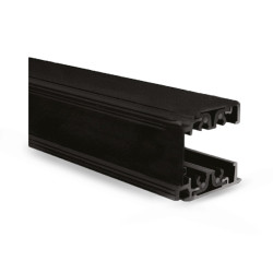 RAILS TRIP ALU NOI 230V 1M - RAIL 3A - LUMINAIRES INTERIEURS 