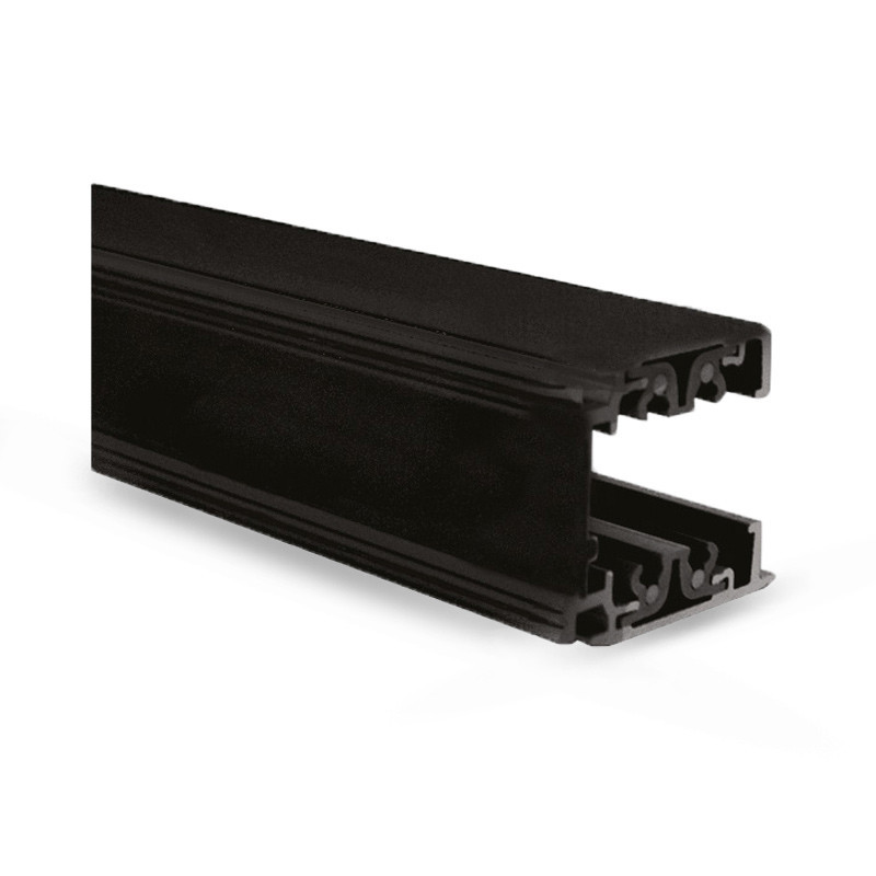 RAIL TRIPH ALU NOIR  3 M (10) - RAIL 3A - LUMINAIRES INTERIEURS 