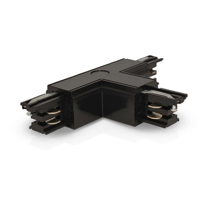 CONECT TRI T NOIR GAUCHE  EXT  - RAIL 3A - LUMINAIRES INTERIEURS 