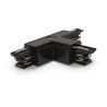 CONECT TRI T NOIR GAUCHE  EXT  - RAIL 3A - LUMINAIRES INTERIEURS 