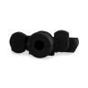 CON RAIL 3 ALLUMAGES NOIR - RAIL 3A - LUMINAIRES INTERIEURS 