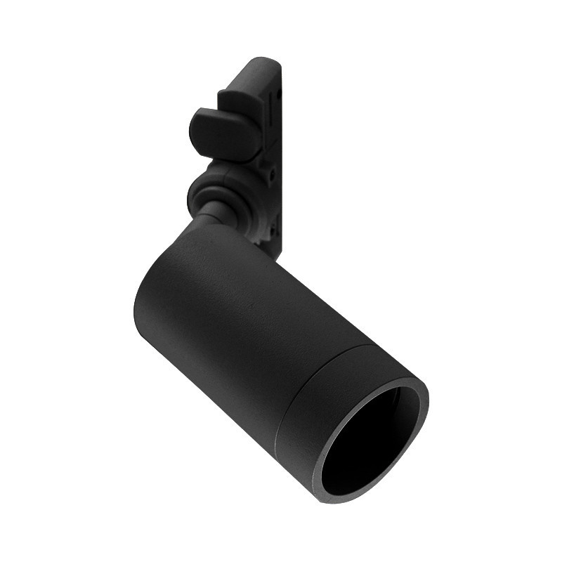 SPOT LED RAIL GU10 IP20 NOIR - FOCUS SUPPORT - LUMINAIRES INTERIEURS 