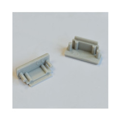 TERM PROF LED PLAT GRIS (x2) -  - LUMINAIRES INTERIEURS 